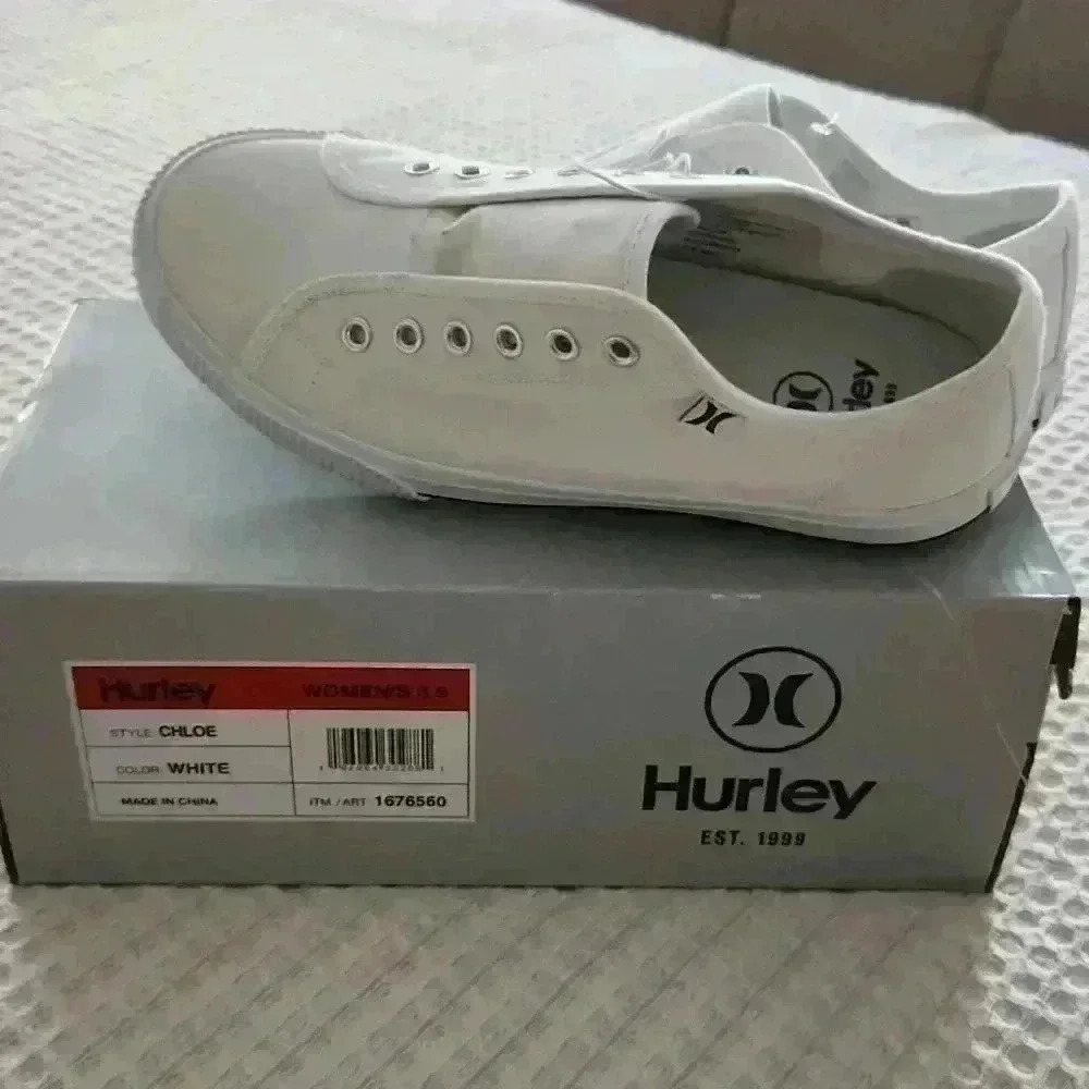 Hurley Slip-on Women's sneakers Classic Canvas NIB - Picture 8 of 9